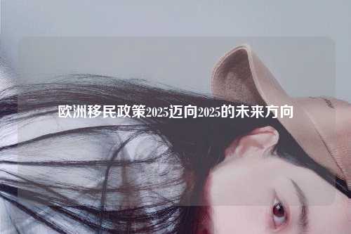 欧洲移民政策2025迈向2025的未来方向