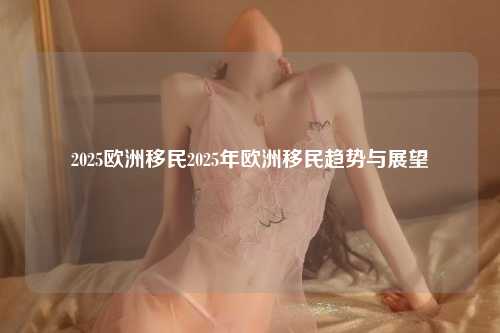 2025欧洲移民2025年欧洲移民趋势与展望